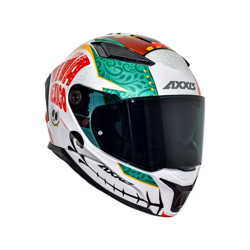 CASCO AXXIS PANTHER CATRINA A6 BLANCO