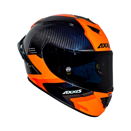 CASCO COBRA INTEGRAL CARBON PRELUDE A4 FLUOR ORANGE