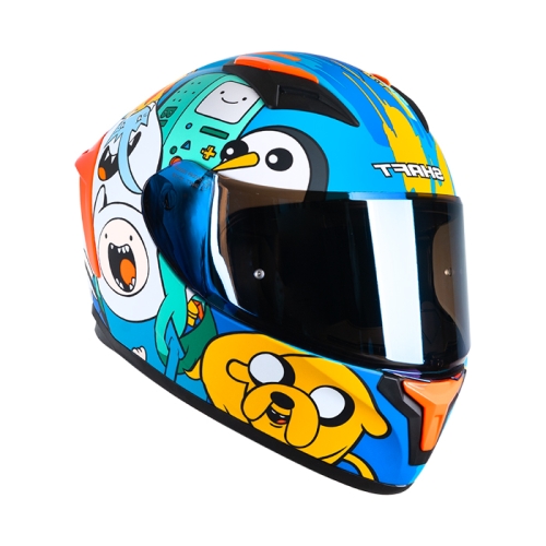 CASCO SHAFT INTEGRAL ADVENTURE TIME CARTOON MATT BLUE