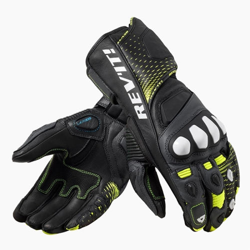 GLOVES CONTROL BLACK NEON YELLOW