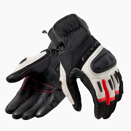 GUANTES DIRT 4 BLACK RED